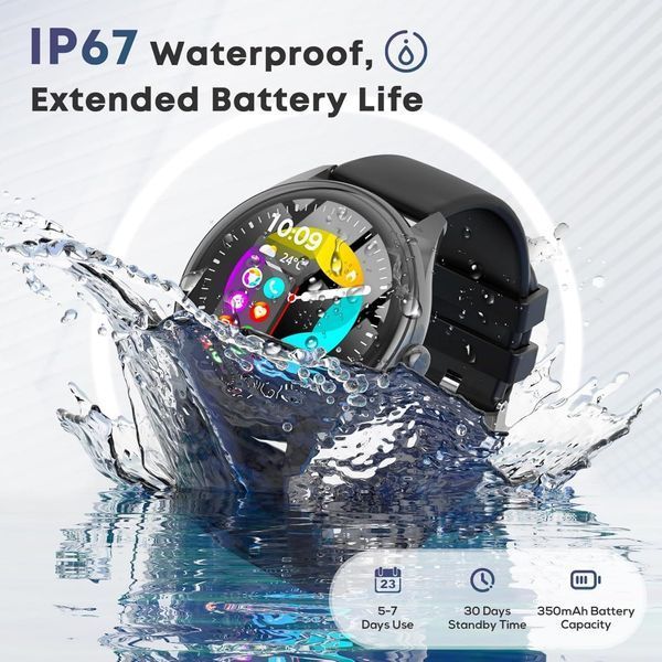 Смарт-часы HD IPS с Bluetooth-звонками фото