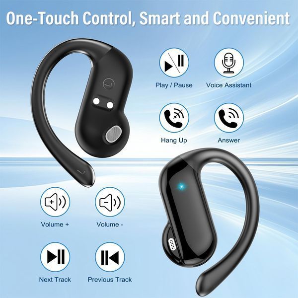 Беспроводные наушники  открытого типа Bluetooth 5.4 фото