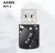 900 Мбіт/с USB WiFi 6 адаптер AX900 USB Dongle 2.4G 5G дводіапазонний бездротовий WLAN приймач для Win10 та Win11 фото 2