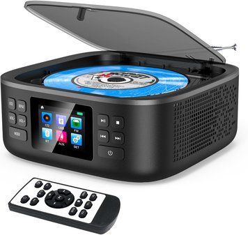 Портативний CD-програвач Bluetooth HOVOYNN фото