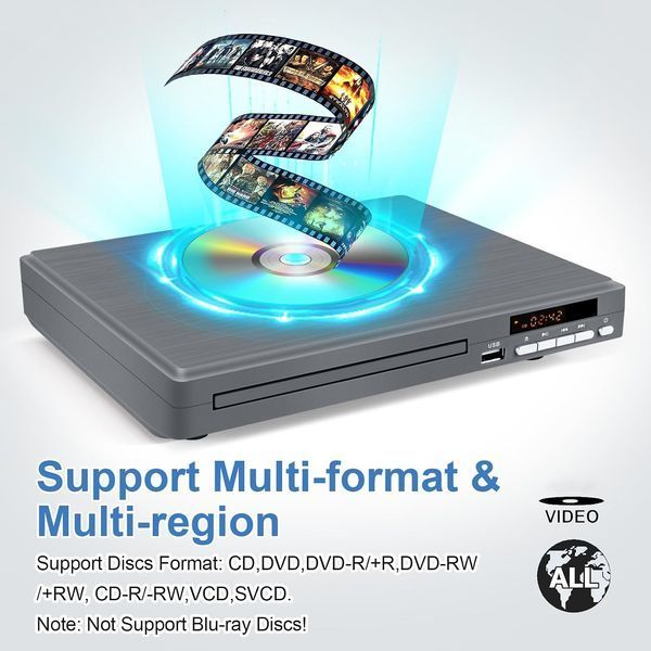 Мультимедийный проигрыватель DVD для телевизора фото