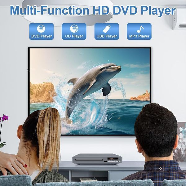 Мультимедийный проигрыватель DVD для телевизора фото