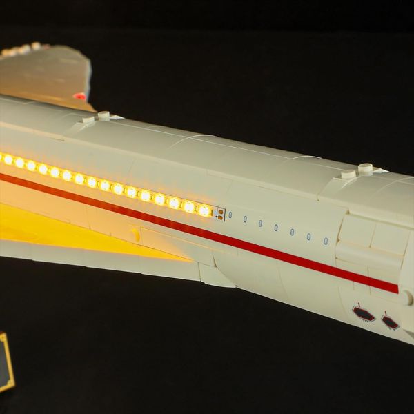 Осветительный набор BRIKSMAX для Lego Icons Concorde - совместим с конструктором Lego 10318