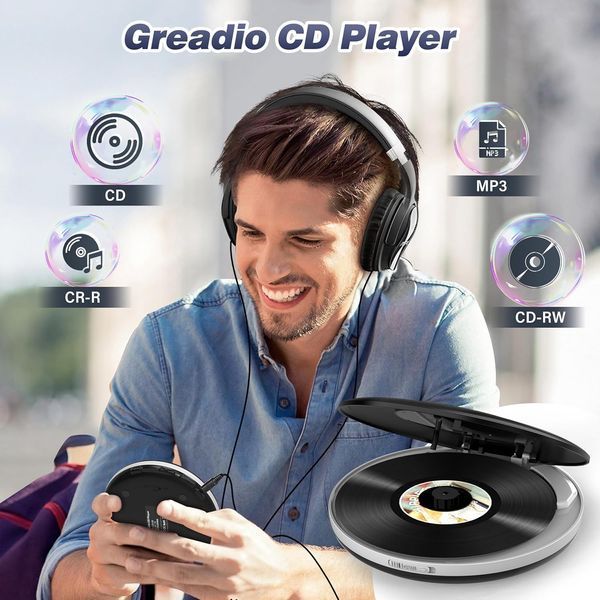 Портативный CD-проигрыватель Greadio фото