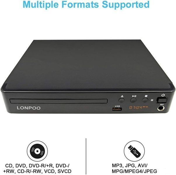 LP-099 HD DVD-плеєр та CD-плеєр PAL/NTSC з виходом HDMI AV фото