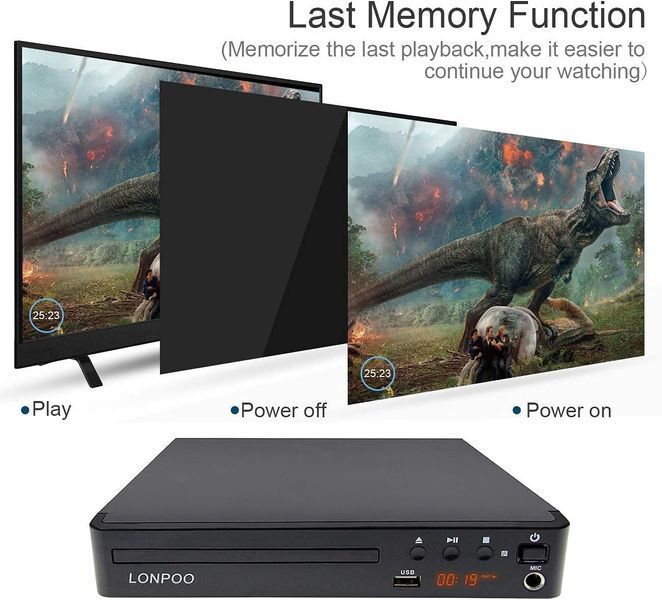 LP-099 HD DVD-плеєр та CD-плеєр PAL/NTSC з виходом HDMI AV фото