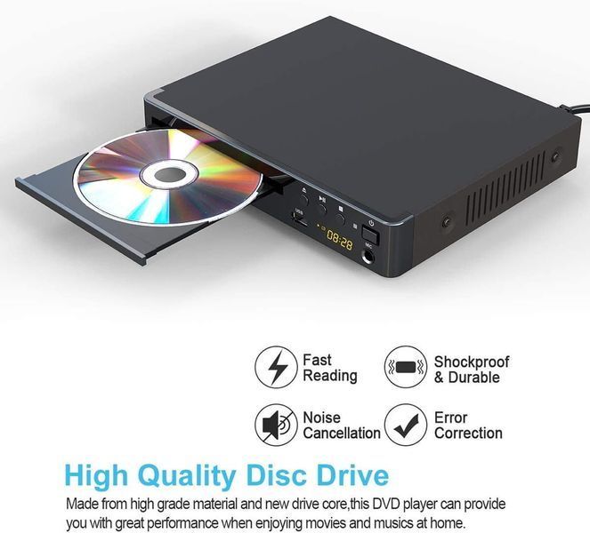 LP-099 HD DVD-плеєр та CD-плеєр PAL/NTSC з виходом HDMI AV фото