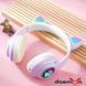 Бездротові навушники Daemon Kids з котячими вушками Bluetooth фото 7