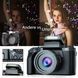 Цифровий фотоапарат Fine Life Pro з 4-дюймовим сенсорним екраном