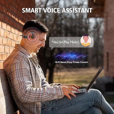 Водонепроницаемые наушники для плавания Bone Conduction Generic S800, IPX8, 32 ГБ Bluetooth 5.3 фото