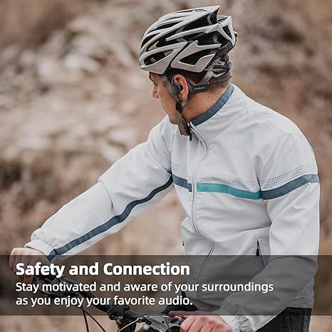 Водонепроницаемые наушники для плавания Bone Conduction Generic S800, IPX8, 32 ГБ Bluetooth 5.3 фото