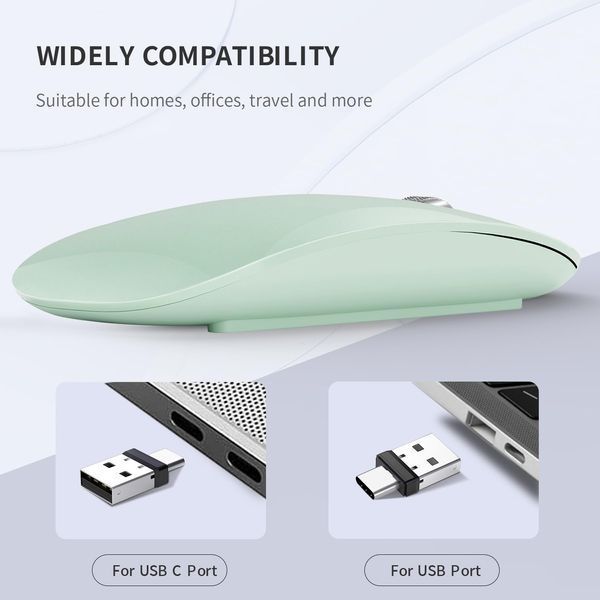 Беспроводная мышь Uiosmuph G11 с USB-нано-приемником
