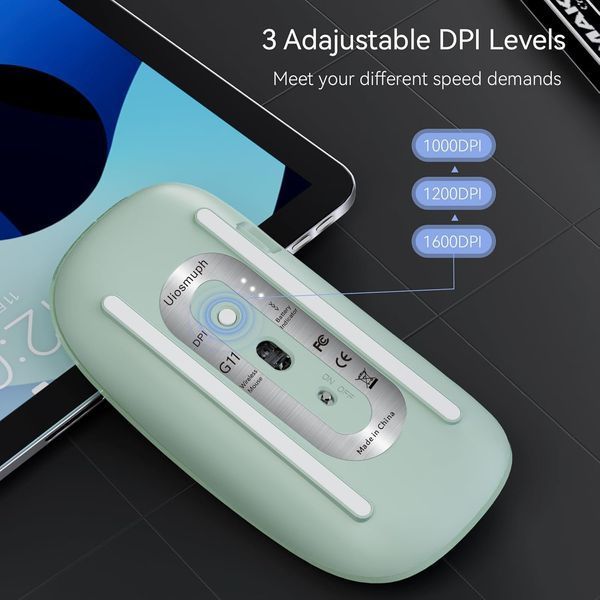 Беспроводная мышь Uiosmuph G11 с USB-нано-приемником
