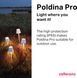 Беспроводная настольная лампа Zafferano Poldina Pro Lamp с сенсорным управлением фото 7