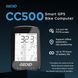 Велокомп'ютер CC500 GPS ANT+ Bluetooth / бездротовий спідометр для велосипеда з автоматичним підсвічуванням