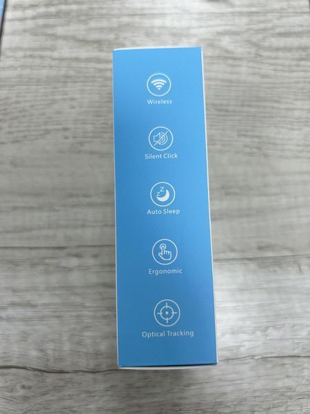 Беспроводная мышь Uiosmuph M101 для ноутбука с USB-приемником и адаптером USB C фото