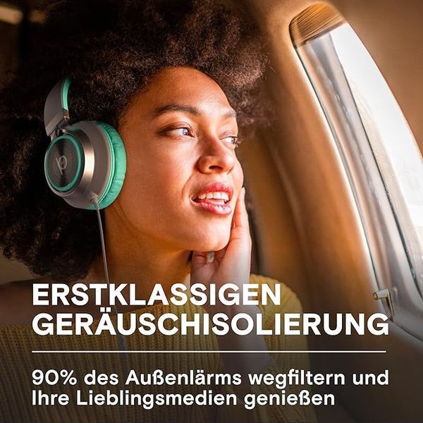 Складані дротові навушники ARTIX NRGSound CL750 з мікрофоном для дітей, підлітків і дорослих фото