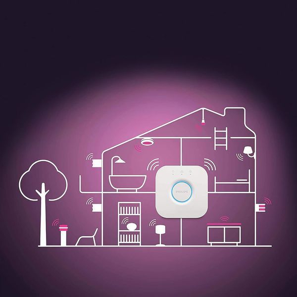 Умная LED лампа Philips Hue E27 600 лм с голосовым управлением фото