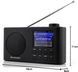 Портативное цифровое радио Soundmaster IR6500SW WLAN-интернет/DAB+/FM-радио с Bluetooth, Li-Ion 2200 мАч фото 5