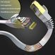 Мережевий кабель Cat 7 5 м CAT 7 Cable Flat - 10 Гбіт / 600 МГц /Кабель Ethernet 5 м з позолоченим RJ45  фото 3
