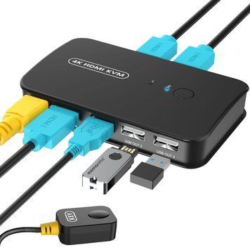 KVM-переключатель HDMI Jancane фото