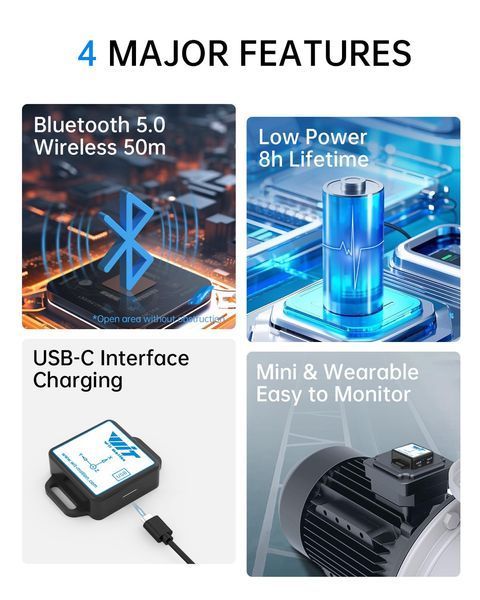 Датчик вибрации BLE