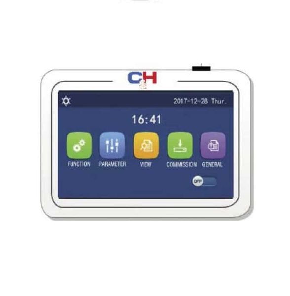 CH-HP12SIRM3 UNITHERM 3 SPLIT тепловой насос для отопления/охлаждения и горячего водоснабжения (R32, INVERTER, 3-фазное подключение) фото