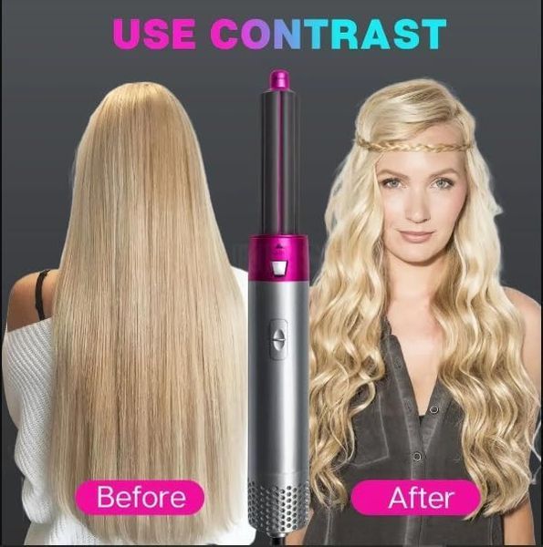 Багатофункціональна фен-щітка Drumstone Hair Brush 5-в-1