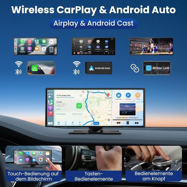 Дисплей Carplay Alpinetech