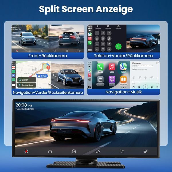 Дисплей Carplay Alpinetech