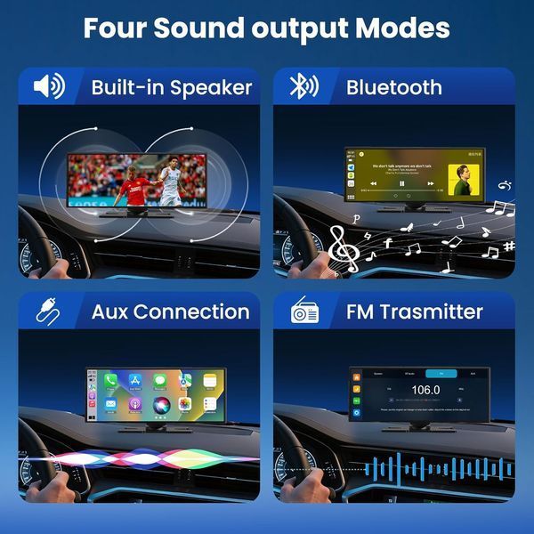 Дисплей Carplay Alpinetech