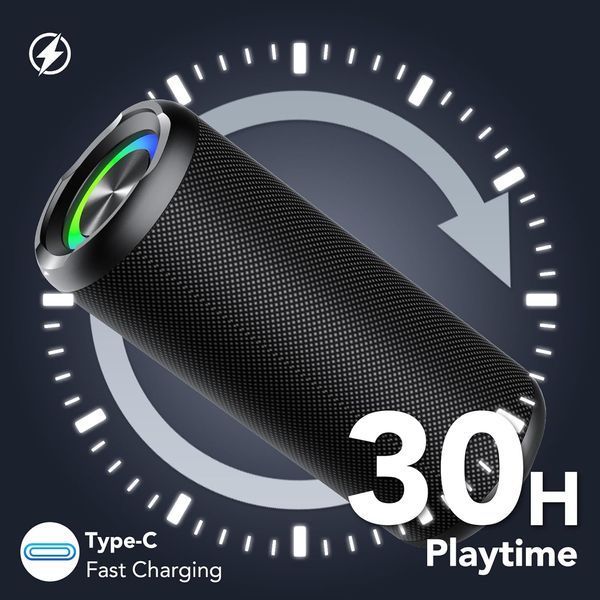 Портативная Bluetooth-колонка Taopodo фото