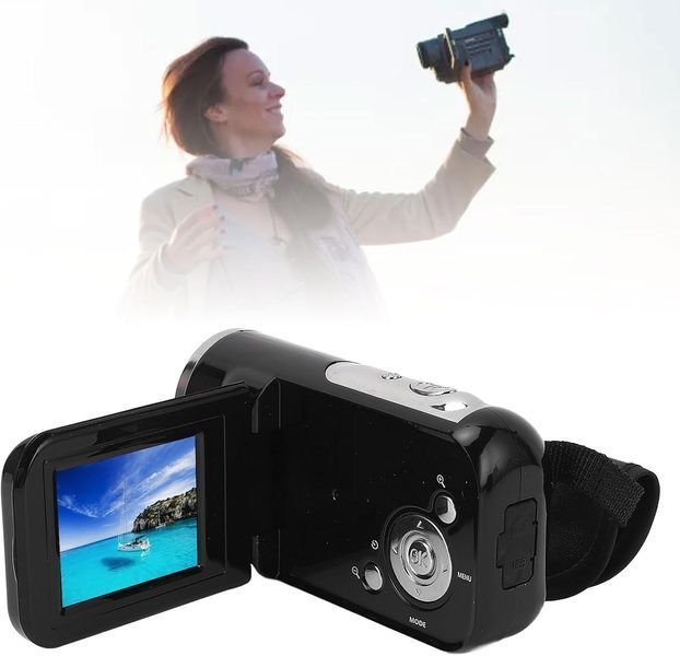 Відеокамера EBTOOLS 1080P 16MP HD з 16-кратним цифровим зумом