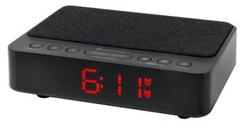 Радіогодинник FM PLL з функцією бездротової зарядки Soundmaster UR124SW фото