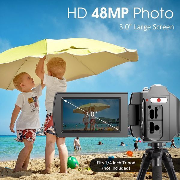 Цифровая видеокамера 4K Dumjug фото
