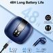 Беспроводные наушники Drsaec J55 Bluetooth 5.3, Синие фото 6