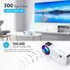 Домашній проектор 1080P Full HD з Bluetooth та Wi-Fi