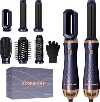 Стайлер Atopskins 6-в-1 Air 1000 Вт (3 швидкості та 6 режимів)