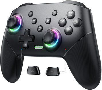 Бездротовий контролер VOYEE S08 сумісний з контролерами Switch Pro фото