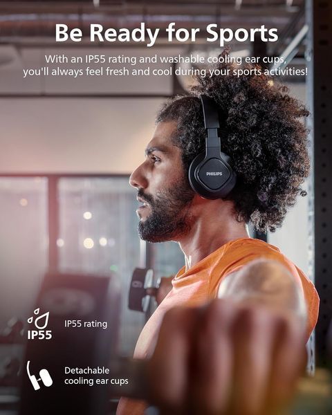 Беспроводные спортивные наушники Philips A4216 IP55 фото