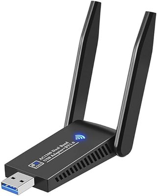 Двохдіапазонний Wi-Fi адаптер U&P 6B17 AC1300 2.4/5GHz  USB 3.0 Bluetooth 5.0 фото