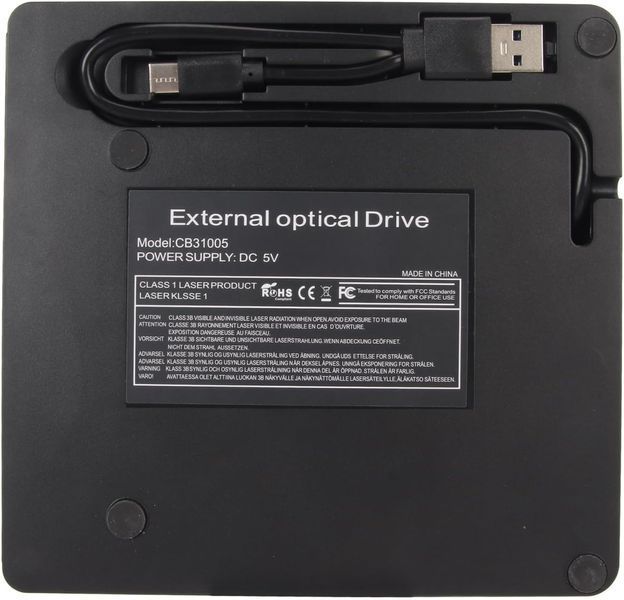 Зовнішній DVD-RW привід USB 3.0 для ПК Aeun