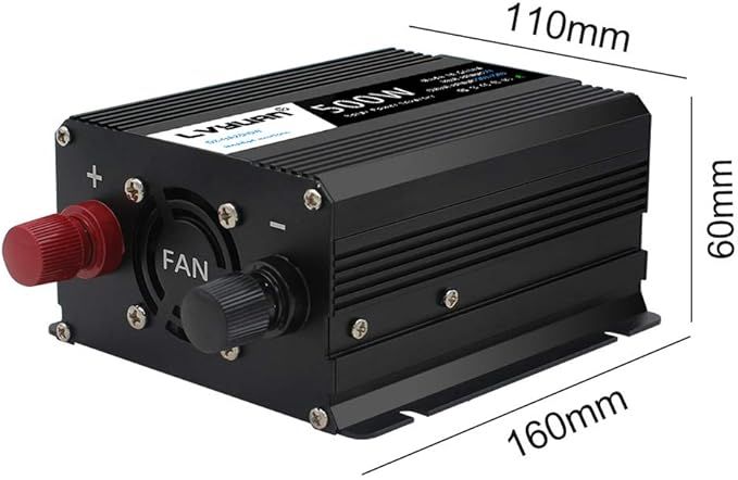 Инвертор 12V-220 LVYUAN 500W MOD, преобразователь напряжения 12V-220V Модифицированная синусоида фото