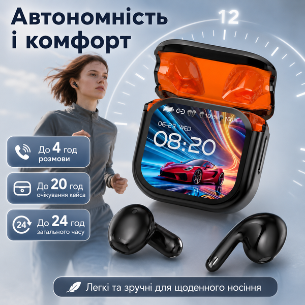 Бездротові навушники з двостороннім перекладом на 134 мови фото