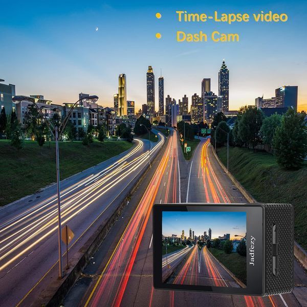 Экшн-камера Ultra HD 1080P WiFi подводная водонепроницаемая камера 30M/98FT с 2 батареями и набором аксессуаров