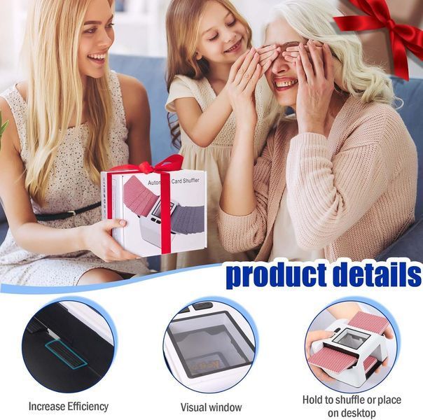 Автоматична машина для тасування карт Adehoei Smart фото