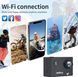 Экшн-камера Ultra HD 1080P WiFi подводная водонепроницаемая камера 30M/98FT с 2 батареями и набором аксессуаров