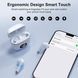 Беспроводные Bluetooth-наушники POMUIC W23 с шумопоглощением, IPX7, Белые фото 5