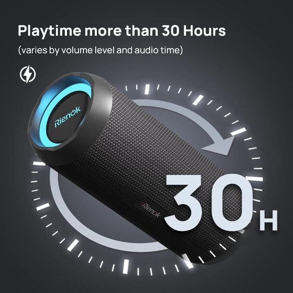 Портативна Bluetooth-колонка RIENOK фото