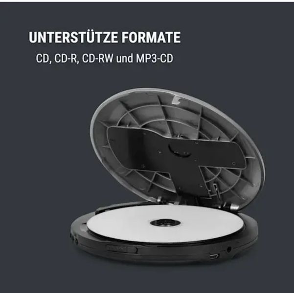 Портативный CD-проигрыватель OneConcept CDC 100 BT (10033715) фото